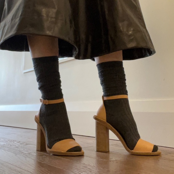 Balenciaga Shoes - Balenciaga staple open toe heel